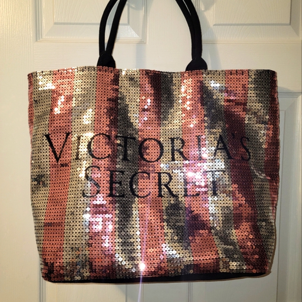 Victoria's secret sequins bag